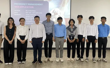 Pregnancy management web application at CADT — Capstone Project